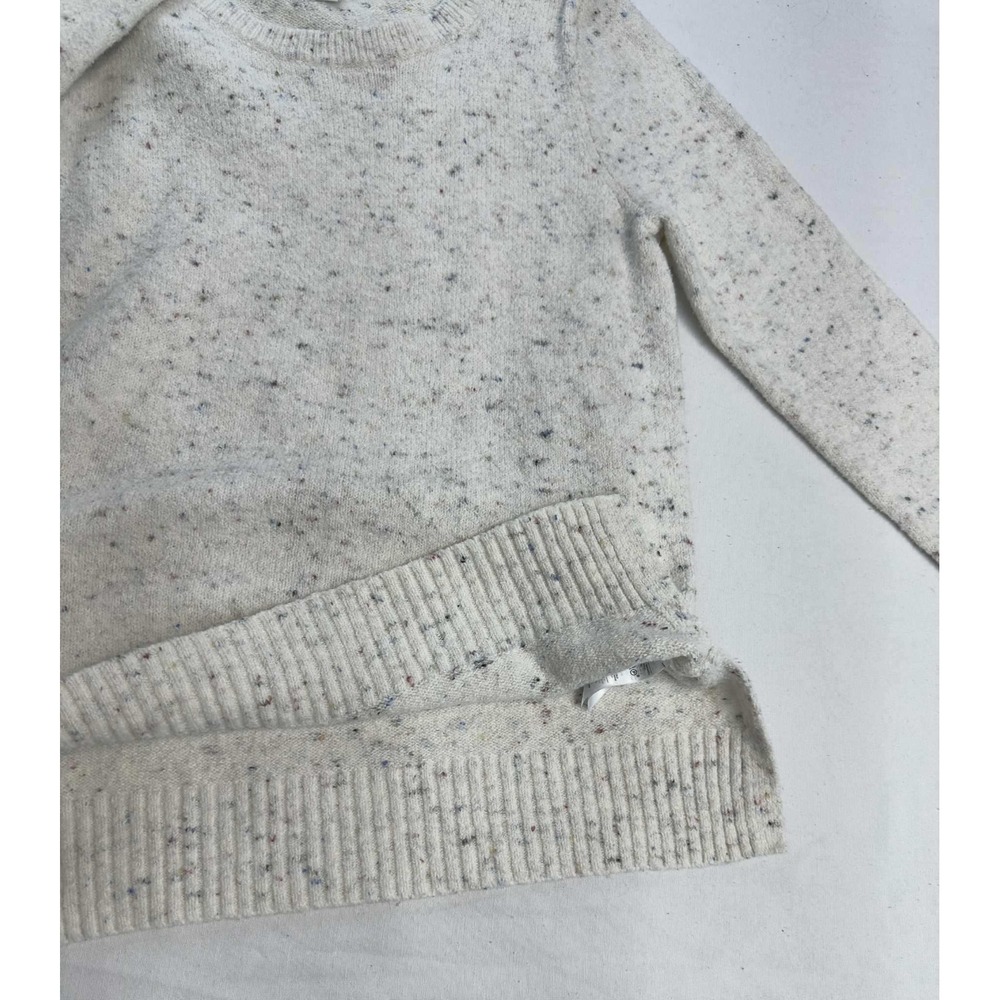 Old Navy Oatmeal Speckled Knit Sweater Womens M - Picture 6 of 8
